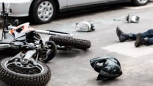 accidente de motocicleta